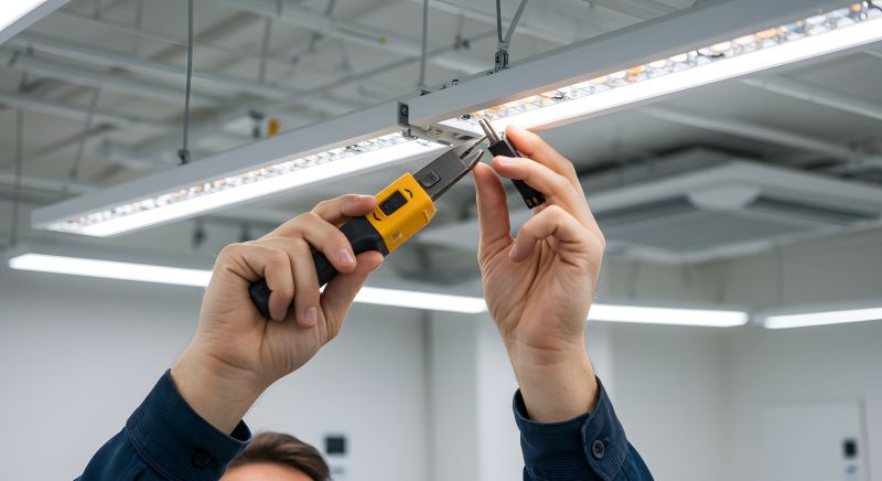 String Lighting Installation