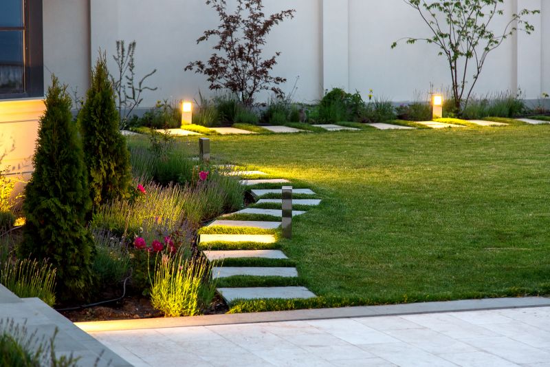 Garden Lighting Installation detail