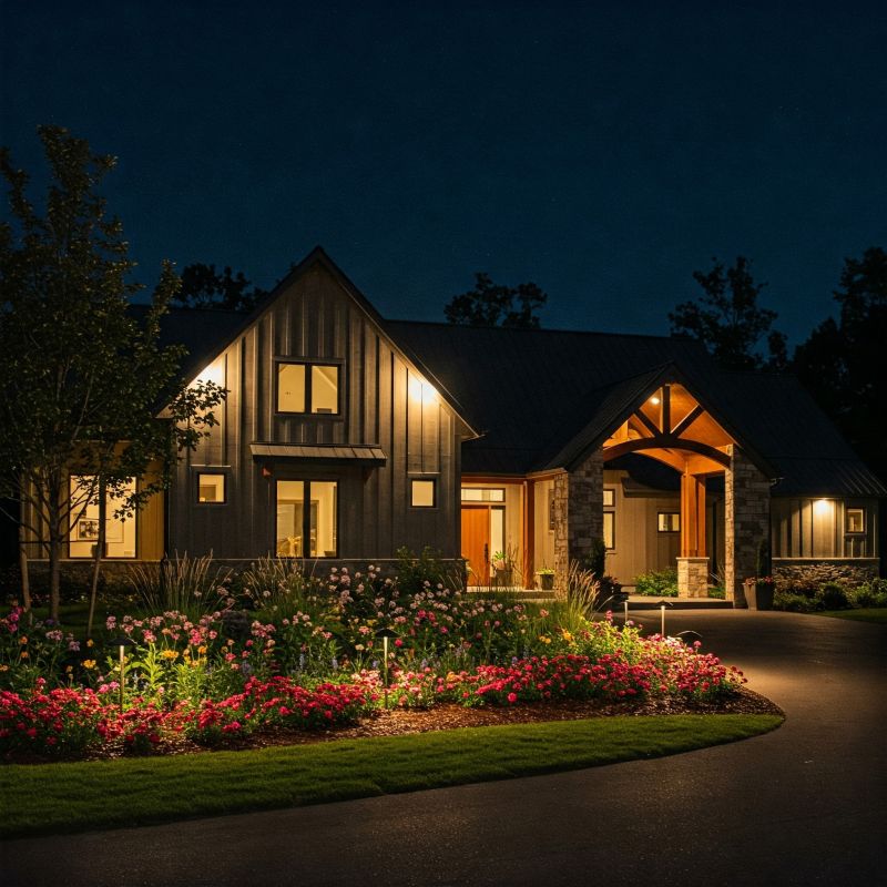 Landscape Lighting Installation detail