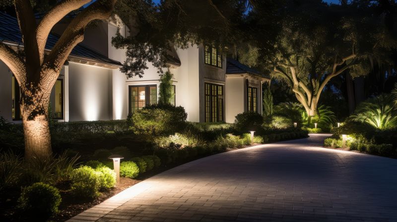 Landscape Lighting Installation detail
