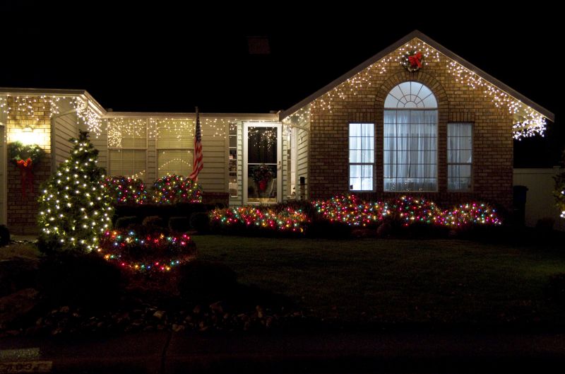 Holiday Lights Hanging in Kansas City, MO