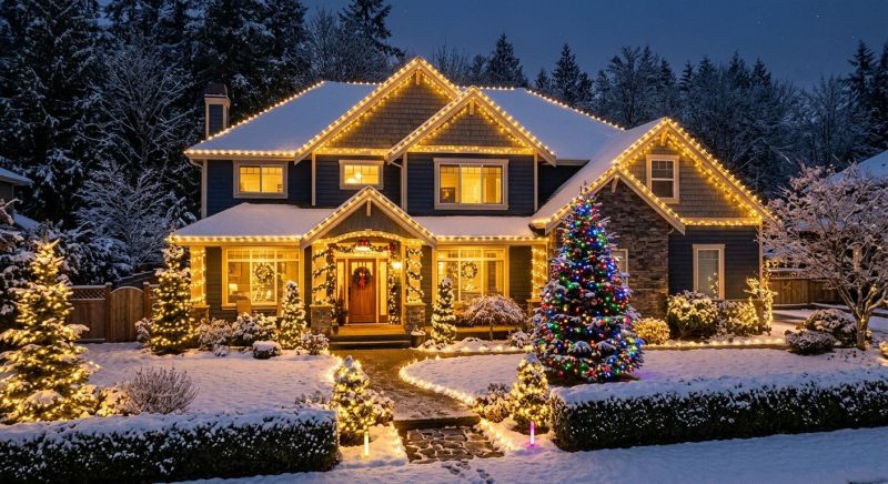 Seasonal Lights Installation in Kansas City, MO